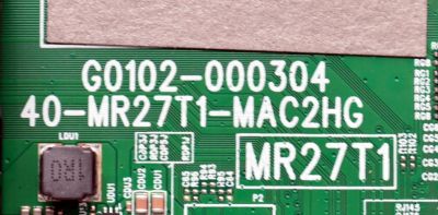 MAIN ORIGINAL PARA TV TCL 4K UHD HDR QLED ROKU TV / NUMERO DE PARTE G0301-000463 / G0102-000304 / 40-MR27T1-MAC2H / MR27T1 / G0301-000463-Z00 / G0301-000463-Z0S / V8-MR27K01-LF / PANEL LVU430NDAL / DISPLAY V430DJ2-Q01  F2 / MODELO 43Q51BR - Imagen 4