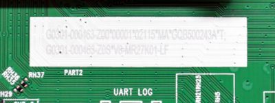 MAIN ORIGINAL PARA TV TCL 4K UHD HDR QLED ROKU TV / NUMERO DE PARTE G0301-000463 / G0102-000304 / 40-MR27T1-MAC2H / MR27T1 / G0301-000463-Z00 / G0301-000463-Z0S / V8-MR27K01-LF / PANEL LVU430NDAL / DISPLAY V430DJ2-Q01  F2 / MODELO 43Q51BR - Imagen 3