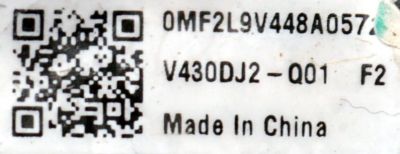 MAIN ORIGINAL PARA TV TCL 4K UHD HDR QLED ROKU TV / NUMERO DE PARTE G0301-000463 / G0102-000304 / 40-MR27T1-MAC2H / MR27T1 / G0301-000463-Z00 / G0301-000463-Z0S / V8-MR27K01-LF / PANEL LVU430NDAL / DISPLAY V430DJ2-Q01  F2 / MODELO 43Q51BR - Imagen 2