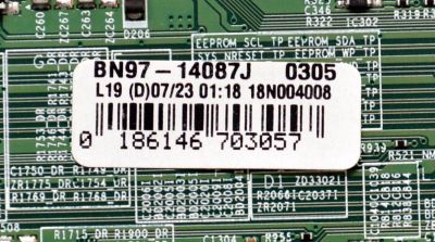 MAIN ORIGINAL PARA TV SAMSUNG FULL HD / NUMERO DE PARTE BN94-12919J / BN41-02640A / BN41-02640 / BN97-14087J / BN9412919J / PANEL CY-JN040BGNV4H / DISPLAY V400HJ6-PE1 CA / BN96-33321D / MODELO HG40NJ470MFXZA / HG40NJ470MFXZA DA01 - Imagen 4