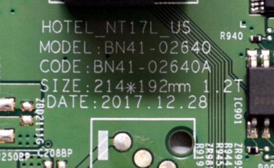 MAIN ORIGINAL PARA TV SAMSUNG FULL HD / NUMERO DE PARTE BN94-12919J / BN41-02640A / BN41-02640 / BN97-14087J / BN9412919J / PANEL CY-JN040BGNV4H / DISPLAY V400HJ6-PE1 CA / BN96-33321D / MODELO HG40NJ470MFXZA / HG40NJ470MFXZA DA01 - Imagen 5