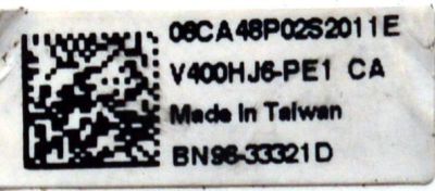 MAIN ORIGINAL PARA TV SAMSUNG FULL HD / NUMERO DE PARTE BN94-12919J / BN41-02640A / BN41-02640 / BN97-14087J / BN9412919J / PANEL CY-JN040BGNV4H / DISPLAY V400HJ6-PE1 CA / BN96-33321D / MODELO HG40NJ470MFXZA / HG40NJ470MFXZA DA01 - Imagen 2