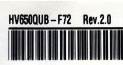 MAIN ORIGINAL PARA TV HISENSE 4K UHD HDR SMART TV / NUMERO DE PARTE 411916 / RSAG7.820.13538/ROH / 65A51HUA(0002) / 411915 / N2416B9 / PANEL HD650H1U73-T0L1B6\R / DISPLAY HV650QUB-F72 REV.2.0 / MODELO 65A6N - Imagen 2