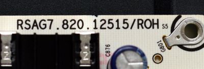 FUENTE DE PODER ORIGINAL PARA TV HISENSE / NUMERO DE PARTE 405621 / RSAG7.820.12515/ROH / HDCEM1 / 12515-D / CQC13134095636 / PANEL HD650H1U73-T0L1B6\R / DISPLAY HV650QUB-F72 REV.2.0 / MODELO 65A6N - Imagen 2