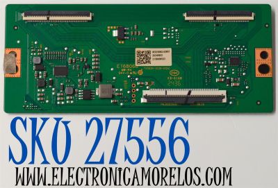 T-CON ORIGINAL PARA TV ONN / NUMERO DE PARTE 513C5030M32 / TV5030-ZC26-01(A) / M32/0092-02657 / 2130006523 / PANEL HF550QUB-F20 / DISPLAY HF550QUB-F20 / MODELO 100012586 55"