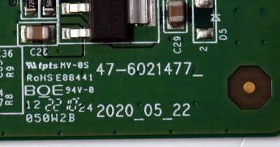 T-CON ORIGINAL PARA TV PHILIPS / NUMERO DE PARTE 44-9771766F / 47-6021477 / HV430QUBF70 / XT5A24M4927 / PANEL BOEI430WQ1 / DISPLAY HV430QUB-F70 / MODELO 43PFL5766/F7 / 43PFL5766/F7 E - Imagen 2
