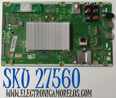 MAIN ORIGINAL PARA TV PHILIPS 4K UHD SMART TV / NUMERO DE PARTE AA78DUH / BAA7VCG0201 1 / BAA7VCG02011 / AA78D-MMA / AA78DUH-65UX / 70927P02A / PANEL UAA80XH / DISPLAY V650DJ4-QS5 REV.T1 / MODELO 65PFL5602/F7 / 65PFL5602/F7 C