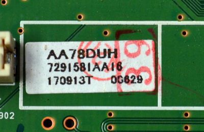 MAIN ORIGINAL PARA TV PHILIPS 4K UHD SMART TV / NUMERO DE PARTE AA78DUH / BAA7VCG0201 1 / BAA7VCG02011 / AA78D-MMA / AA78DUH-65UX / 70927P02A / PANEL UAA80XH / DISPLAY V650DJ4-QS5 REV.T1 / MODELO 65PFL5602/F7 / 65PFL5602/F7 C - Imagen 4