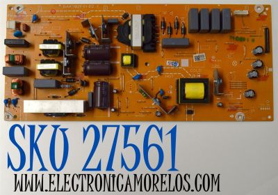FUENTE DE PODER ORIGINAL PARA TV PHILIPS / NUMERO DE PARTE AA78DMPW / BAA78ZF01 02 1 / BAA78ZF01021 / AA78D-MPW / 70927P01A / PANEL UAA80XH / DISPLAY V650DJ4-QS5 REV.T1 / MODELO 65PFL5602/F7 / 65PFL5602/F7 C