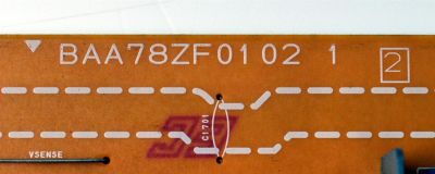 FUENTE DE PODER ORIGINAL PARA TV PHILIPS / NUMERO DE PARTE AA78DMPW / BAA78ZF01 02 1 / BAA78ZF01021 / AA78D-MPW / 70927P01A / PANEL UAA80XH / DISPLAY V650DJ4-QS5 REV.T1 / MODELO 65PFL5602/F7 / 65PFL5602/F7 C - Imagen 2