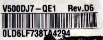 MAIN ORIGINAL PARA TV ROKU 4K UHD HDR / NUMERO DE PARTE 515C90104M09 / MT90104-ZC01-01 / M09/1548-01959 / 2130005303 / M23113-MT / PANEL V500DJ7-QE1 (D6) / DISPLAY V500DJ7-QE1 REV.D6 / MODELO 100012585 50" - Imagen 4