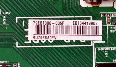 MAIN ORIGINAL PARA TV LG 4K UHD HDR SMART TV / NUMERO DE PARTE EBT64419903 / EAX67125703 / EAX67125703(1.1) / 64419903 / PANEL LC650AQD (GK)(A2) / MODELO OLED65E7P-U / OLED65E7P-U.BUSYLJR - Imagen 3