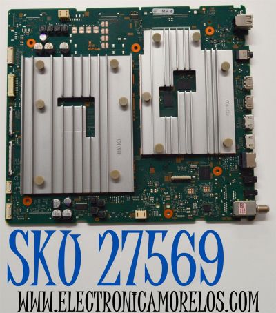 MAIN ORIGINAL PARA TV SONY BRAVIA 4K UHD HDR / NUMERO DE PARTE A5067987A 412 / 101898231 / A-5067-987-A 412 / PANEL YDEO075MNS11 / DISPLAY ST7461D04-B V2.1 / BOARD ST7461D04-6-XR-1 / ST7461D04-6-XL-2 / ST7461D04-6-XM-1 / MODELO K-75XR70C / K75XR70C