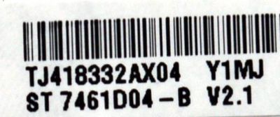 MAIN ORIGINAL PARA TV SONY BRAVIA 4K UHD HDR / NUMERO DE PARTE A5067987A 412 / 101898231 / A-5067-987-A 412 / PANEL YDEO075MNS11 / DISPLAY ST7461D04-B V2.1 / BOARD ST7461D04-6-XR-1 / ST7461D04-6-XL-2 / ST7461D04-6-XM-1 / MODELO K-75XR70C / K75XR70C - Imagen 2