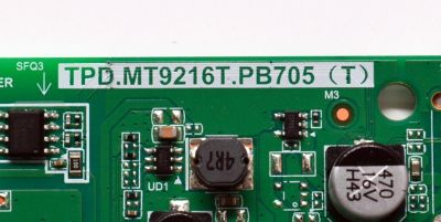 MAIN FUENTE COMBO ORIGINAL PARA TV HISENSE FHD GOOGLE TV / NUMERO DE PARTE 413924 / TPD.MT9216T.PB705 (T) / 32A35HUA(0002) / 411768 / G24157M / PANEL JHD315H1F71-TXL4B1 / DISPLAY HV320FHB-F41 / MODELO 32A45K - Imagen 4