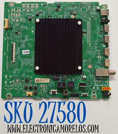 MAIN ORIGINAL PARA TV HISENSE 4K UHD HDR QLED GOOGLE TV / NUMERO DE PARTE 418482 / RSAG7.820.13493/ROH / 85A53HUA(0002) / 402518 / PANEL HD850HIU52-T0LF\ROH / DISPLAY T850QVN03.7 / BOARD 85T14 S18 XR / 85T14 S0P XC / 85T14 S19 XL / MODELO 85QD75N