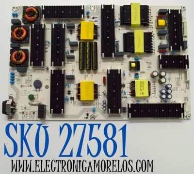 FUENTE DE PODER ORIGINAL PARA TV HISENSE / NUMERO DE PARTE 404416 / RSAG7.820.13064/ROH / CQC13134095636 / HDCEM1  / PANEL HD850HIU52-T0LF\ROH / DISPLAY T850QVN03.7 / BOARD 85T14 S18 XR / 85T14 S0P XC / 85T14 S19 XL / MODELO 85QD75N
