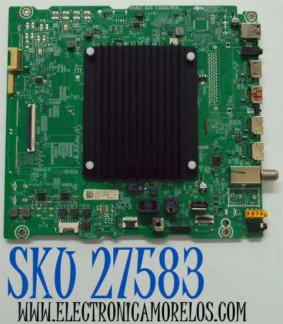 MAIN ORIGINAL PARA TV HISENSE 4K UHD HDR GOOGLE TV / NUMERO DE PARTE 413361 / RSAG7.820.13493/ROH / 65U75LUA(0002) / 413360 / PANEL HD650H3U51-T0LZ / DISPLAY T650QVN07.H / MODELO 65U75N