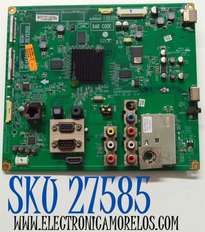 MAIN ORIGINAL PARA TV LG / NUMERO DE PARTE 61624501 / EAX64306901 / EAX64306901(4) / PANEL LC550EUF (SD)(A1) / MODELO 55LV355B-UA / 55LV355B-UA.AUSYLJR
