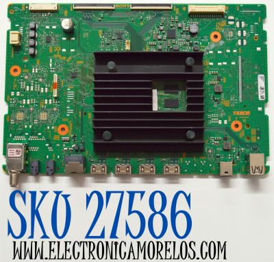 MAIN ORIGINAL PARA TV SONY BRAVIA 4K UHD HDR ANDROID TV / NUMERO DE PARTE A5069224A 384 / 101892621 / A-5069-224-A 384 / PANEL YLEM075CC011 / DISPLAY HV750QUB-F9M / MODELO K-75S30C / K75S30C