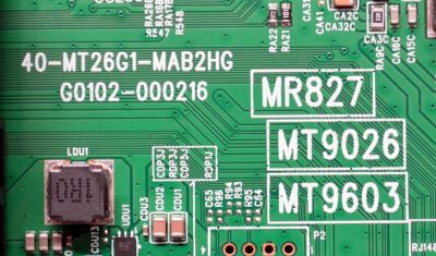 MAIN ORIGINAL PARA TV TCL 4K UHD HDR QLED FIRE TV / NUMERO DE PARTE G0301-000264 / 40-MT26G1-MAB2HG / G0102-000216 / PANEL LVU750NDJL / DISPLAY ST7461D03-2 VER.2.2 /  BOARD CSU07-XRL-1 / CSU07-XLR-1 / CSU07-XLL-1 / CSU07-XRR-1 / MODELO 75Q691F - Imagen 4