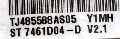 MAIN ORIGINAL PARA TV SONY BRAVIA 4K UHD HDR / NUMERO DE PARTE A5067962A 422 / 101898231 / A-5067-962-A 422 / PANEL YDEO075MDS02 / DISPLAY ST7461D04-D V2.1 / BOARD ST7461D04-6-XR-1 / ST7461D04-6-XL-1 / ST7461D04-6-XM-1 / MODELO K-75XR90C / K75XR90C - Imagen 5