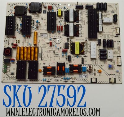 FUENTE DE PODER ORIGINAL PARA TV SONY BRAVIA / NUMERO DE PARTE 101918211 / G44 / 101964411 / APS-455/B / 101918211-24102001968-B / APS-455/B (CH) / PANEL YDEO075MDS02 / DISPLAY ST7461D04-D V2.1 / BOARD ST7461D04-6-XR-1 / MODELO K-75XR90C / K75XR90C