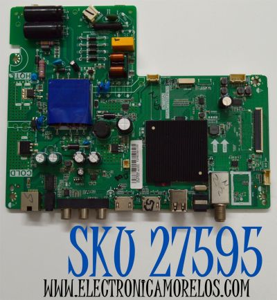 MAIN FUENTE COMBO ORIGINAL PARA TV PIONEER / NUMERO DE PARTE SVSNT72A31-MA200CK / 3NT725A2 / TPD.NT72563.PB782 / V8-NT563NA-LF1V301 / PANEL LVW320CSDX E0165 / DISPLAY ST3151A05-8 VER.2.A / MODELO PLE-32S1HD
