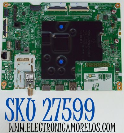MAIN ORIGINAL PARA TV LG 4K UHD HDR SMART TV / NUMERO DE PARTE EBT67554702 / EAX70043606 / EAX70043606(1.3) / 67554702 / PANEL NC550TQG-ABKHA / DISPLAY HV550QUB-F1D / MODELO 55UR8000AUA / 55UR8000AUA.BUSFLKR