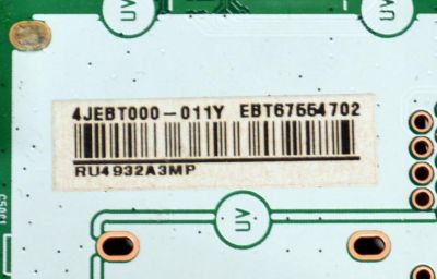 MAIN ORIGINAL PARA TV LG 4K UHD HDR SMART TV / NUMERO DE PARTE EBT67554702 / EAX70043606 / EAX70043606(1.3) / 67554702 / PANEL NC550TQG-ABKHA / DISPLAY HV550QUB-F1D / MODELO 55UR8000AUA / 55UR8000AUA.BUSFLKR - Imagen 2