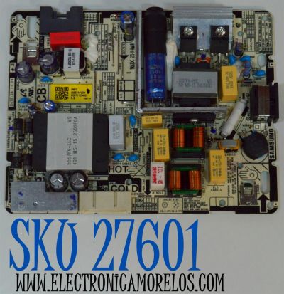 FUENTE DE PODER ORIGINAL PARA TV SAMSUNG / NUMERO DE PARTE L55S7AFVDX / L55S7_FVD / PANEL CY-BF055HGXV8H / LC550EQC (SS)(A4) / MODELO UN55U8000FBXZA / UN55U7900FFXZA