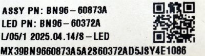 MAIN ORIGINAL PARA TV SAMSUNG 4K UHD HDR / NUMERO DE PARTE BN96-61259X / BN41-03350A / BN41-03350 / KANT_SU2E_FU8 / BN9661259X / BN96-60873A / BN96-60372A / PANEL CY-BF043HGNV3H / DISPLAY V430DJ1-Q01 4E7 / BN96-59942A / MODELO UN43U8000FBXZA DB01 - Imagen 3