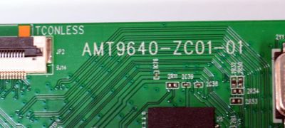 MAIN ORIGINAL PARA TV ONN ROKU 4K UHD HDR / NUMERO DE PARTE 515CT9640M13 / AMT9640-ZC01-01 / M24214-MT / M13/0199-01215 / 2130006713 / DISPLAY V550DJ2-Q01 REV.D1 / MODELO 100012586 55" - Imagen 3