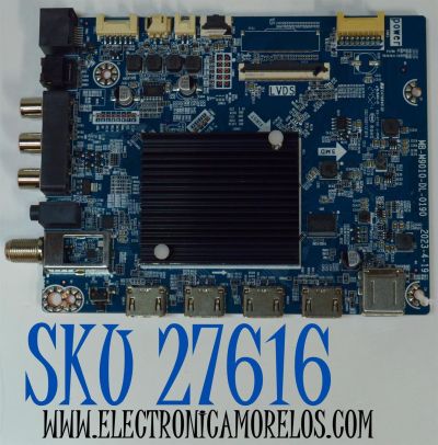 MAIN ORIGINAL PARA TV ONN ROKU 4K UHD HDR/ NUMERO DE PARTE MB-M9010-DL-0190 / CQC15001121816 / 9501823N21211-CV / A2H42U7M001102AL / PANEL C500Y19-5C / DISPLAY PT500GT04-1 VER.1.1 / MODELO 100012585 50"