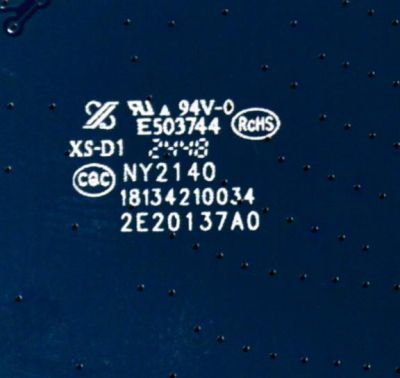 T-CON ORIGINAL PARA TV ONN / NUMERO DE PARTE TC-U-A-0393 / 18124210034 / 2E20137A0 / A2H42U7 / PANEL C500Y19-5C / DISPLAY PT500GT04-1 VER.1.1 / MODELO 100012585 50" - Imagen 3