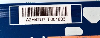 T-CON ORIGINAL PARA TV ONN / NUMERO DE PARTE TC-U-A-0393 / 18124210034 / 2E20137A0 / A2H42U7 / PANEL C500Y19-5C / DISPLAY PT500GT04-1 VER.1.1 / MODELO 100012585 50" - Imagen 2