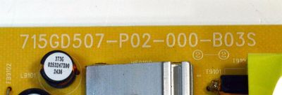 FUENTE DE PODER ORIGINAL PARA TV VIZIO / NUMERO DE PARTE ADTVO1810A05 / 715GD507-P02-000-B03S / (X)ADTVO1810A05 / OSP550504 / A2409279325 / PANEL TPT550WR-QVN10.U REV:SBB0M / DISPLAY T550QVN10.B / MODELO V4K55C-0801 / V4K55C-0801 LTCWV2HA - Imagen 3