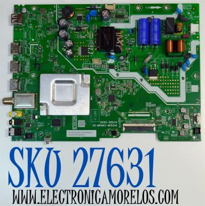 MAIN FUENTE COMBO ORIGINAL PARA TV TCL FULL HD ROKU TV / NUMERO DE PARTE G0321-000257 / G0102-000414 / 40-MR16K5-MPD2HG / MR16K5 / G0321-000257-Z00 / G0321-000257-Z0S / V8-MR16K01-LF / PANEL LVF430NDEL / DISPLAY PT430CT05-1 VER.1.0 / MODELO 43S310R