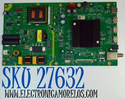 MAIN FUENTE COMBO ORIGINAL PARA TV VIZIO 4K UHD HDR SMARTCAST / NUMERO DE PARTE 515C55861M07 / MT55861-ZC01-01 / M07/2814-00886 / 2010144578 / DISPLAY V500DJ7-QE1 REV.D5 / MODELO V4K50M-0810 / V4K50M-0810 LMTC1T8JA