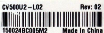 MAIN ORIGINAL PARA TV TCL 4K UHD HDR ROKU TV / NUMERO DE PARTE  G0301-000463 / G0102-000304 / 40-MR27T1-MAC2HG / MR27T1 / G0301-000463-Z00 / G0301-000463-Z0S / V8-MR27K01-LF / PANEL LVU500NDAL / CV500U2-L02 REV:02 / BOARD CV500U2-L02-XR-1 / MODELO 50S451 - Imagen 2