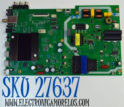 MAIN FUENTE COMBO ORIGINAL PARA TV ONN ROKU 4K UHD HDR / NUMERO DE PARTE 515C90161M06 / MT90161-ZC01-01 / M06/7594-03988 / 2130006646 / M24212-MT / PANEL HF500QUB-F20 V2.0 / DISPLAY HF500QUB-F20 REV.2.0 / MODELO 100012585 50"