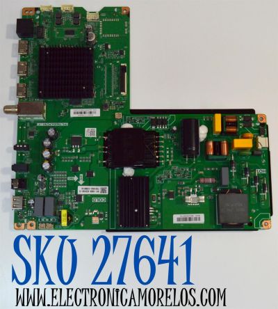 MAIN FUENTE COMBO ORIGINAL PARA TV ELEMENT XUMO TV 4K UHD HDR / NUMERO DE PARTE 9011-240038-WC2010QK / TPD.T962D4.PC761 (T) / CVTE9011ARA0-24709M1184 / M24070033-0A00508 / Q24097-KH / PANEL K430WDJ1 / DISPLAY HV430QUB-F70 / MODELO E550AE43C