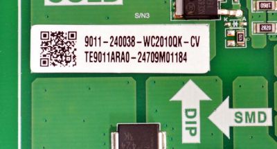 MAIN FUENTE COMBO ORIGINAL PARA TV ELEMENT XUMO TV 4K UHD HDR / NUMERO DE PARTE 9011-240038-WC2010QK / TPD.T962D4.PC761 (T) / CVTE9011ARA0-24709M1184 / M24070033-0A00508 / Q24097-KH / PANEL K430WDJ1 / DISPLAY HV430QUB-F70 / MODELO E550AE43C - Imagen 2