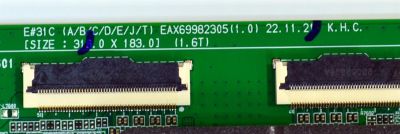 MAIN ORIGINAL PARA TV LG 4K UHD HDR SMART TV / NUMERO DE PARTE EBT67509302 / EAX69982305 / EAX69982305(1.0) / 67509302 / PANEL AC650AQL CRA1_RS / MODELO OLED65C3AUA / OLED65C3AUA.DUSQLJR	 - Imagen 2