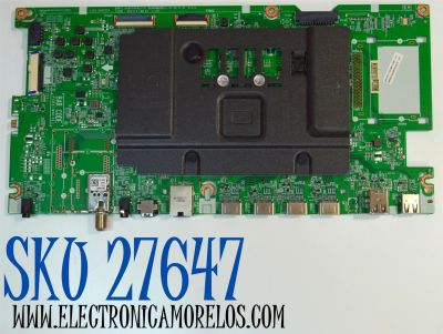 MAIN ORIGINAL PARA TV LG 4K UHD HDR SMART TV/ NUMERO DE PARTE EBT67509402 / EAX69982305 / EAX69982305(1.0) / 67509402 / PANEL AC550AQL / MODELO OLED55C3AUA / OLED55C3AUA.DUSQLJR