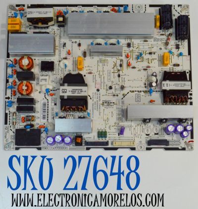FUENTE DE PODER ORIGINAL PARA TV LG / NUMERO DE PARTE EAY65904033 / LGP55C3-23OP / TN5L65904033(1.0) / 65904033 / MODELO OLED55C3AUA / OLED55C3AUA.DUSQLJR