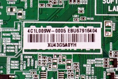 MAIN ORIGINAL PARA TV LG 4K UHD HDR SMART TV / NUMERO DE PARTE EBU67916404 / EAX70043606 / EAX70043606(1.3) / 67916404 / MODELO 55UT8000AUA / 55UT8000AUA.BUSCLJM - Imagen 3