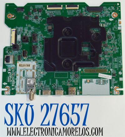 MAIN ORIGINAL PARA TV LG 4K UHD HDR SMART TV / NUMERO DE PARTE EBT67871602 / EAX70145104 / EAX70145104(1.0) / 67871602 / MODELO OLED77B4AUA / OLED77B4AUA.DUSQLJR