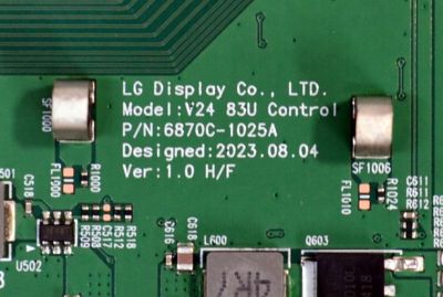 T-CON ORIGINAL PARA TV LG / NUMERO DE PARTE 6871L-7458C / 6870C-1025A / LE830AQF (LS)(K2) / 7458C / MODELO OLED83G4WUA / OLED83G4WUA.BUSYLJR - Imagen 4