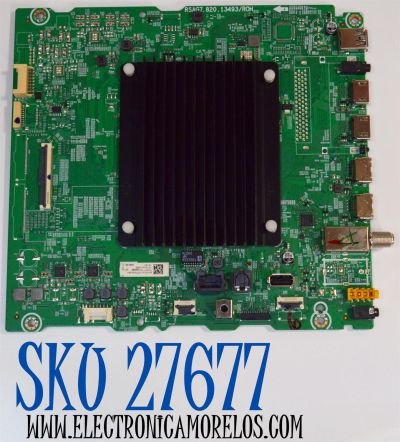 MAIN ORIGINAL PARA TV HISENSE 4K UHD HDR GOOGLE TV / NUMERO DE PARTE 354740 / RSAG7.820.13493/ROH / 75U75LUA / 354741 / N242353 / PANEL HD750H3U73-T0LN / DISPLAY HV750QUB-E94 / MODELO 75U75N